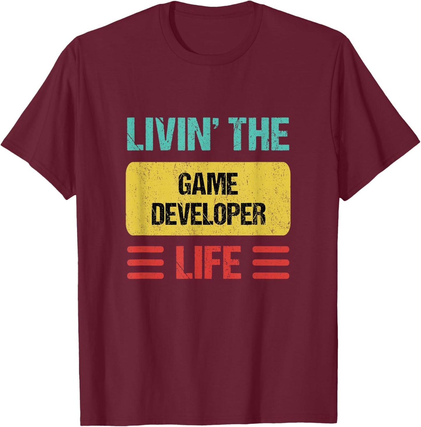 Game Developer T-Shirt - T-Shirt | Maroon