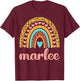 Marlee Marlee Name Birthday Shirt Gift T-Shirt - T-Shirt | Maroon