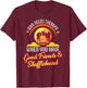 Who Needs Therapy With Good Friends and Shuffleboard T shirt T-Shirt - T-Shirt | Maroon