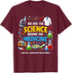 Laboratory Lab Technician Lab Tech Nerd Lab Squad Lab Week T-Shirt - T-Shirt | Maroon