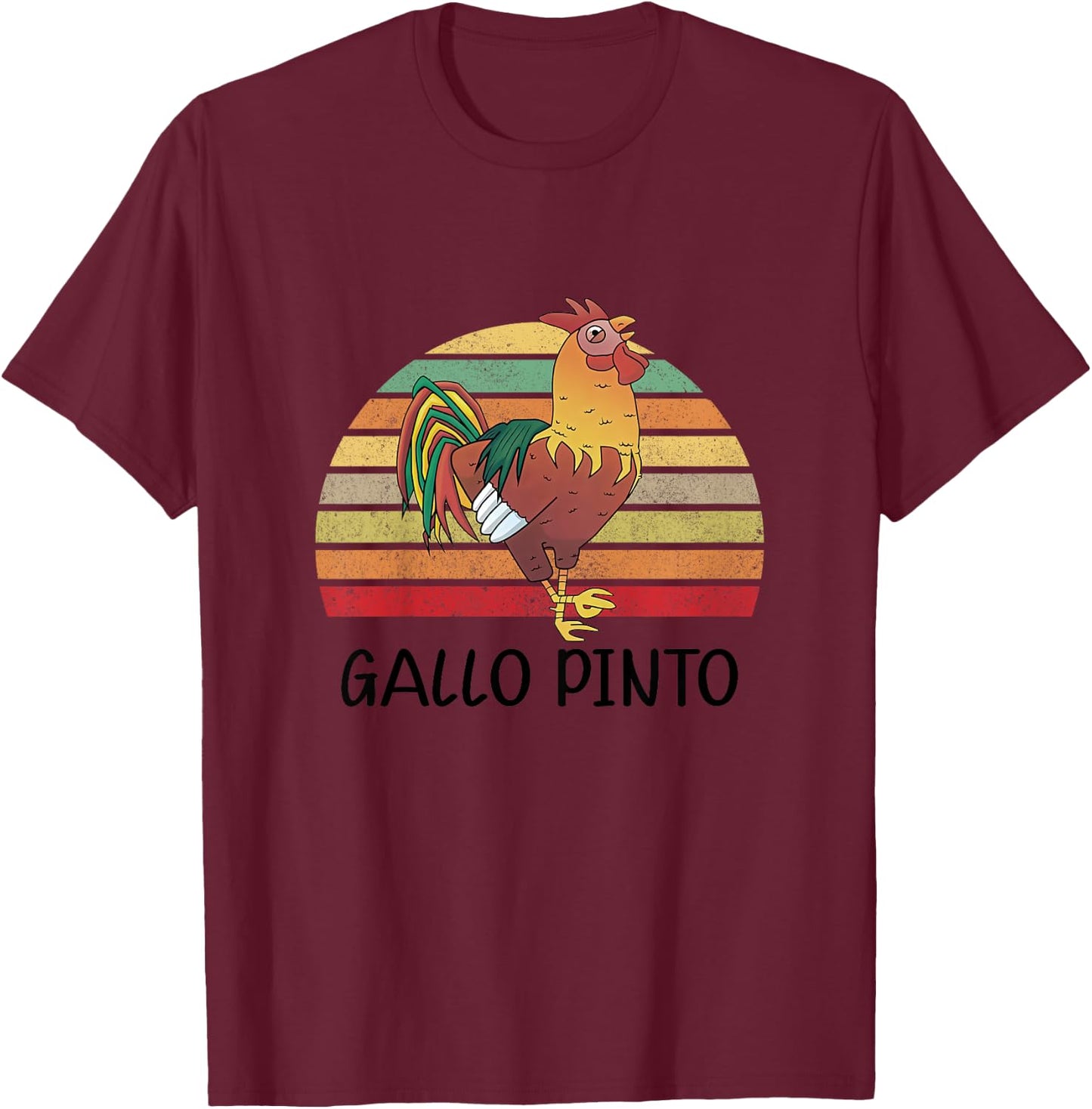 Gallo Pinto Baby Announcement Bilingual Nicaragua Toddler T-Shirt - T-Shirt | Maroon