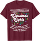 Christmas Office Coworker Like Lights Dont Work Bright Funny T-Shirt - T-Shirt | Maroon