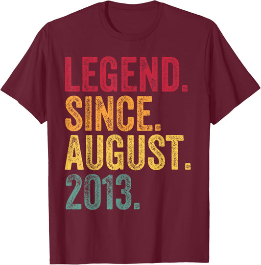 12 Years Old T-Shirt - T-Shirt | Maroon