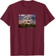 Paramount Logo Vintage 1952 T-Shirt - T-Shirt | Maroon