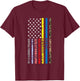 Corrections Dispatch Ems Nurse Firefighter Police Veteran T-Shirt - T-Shirt | Maroon