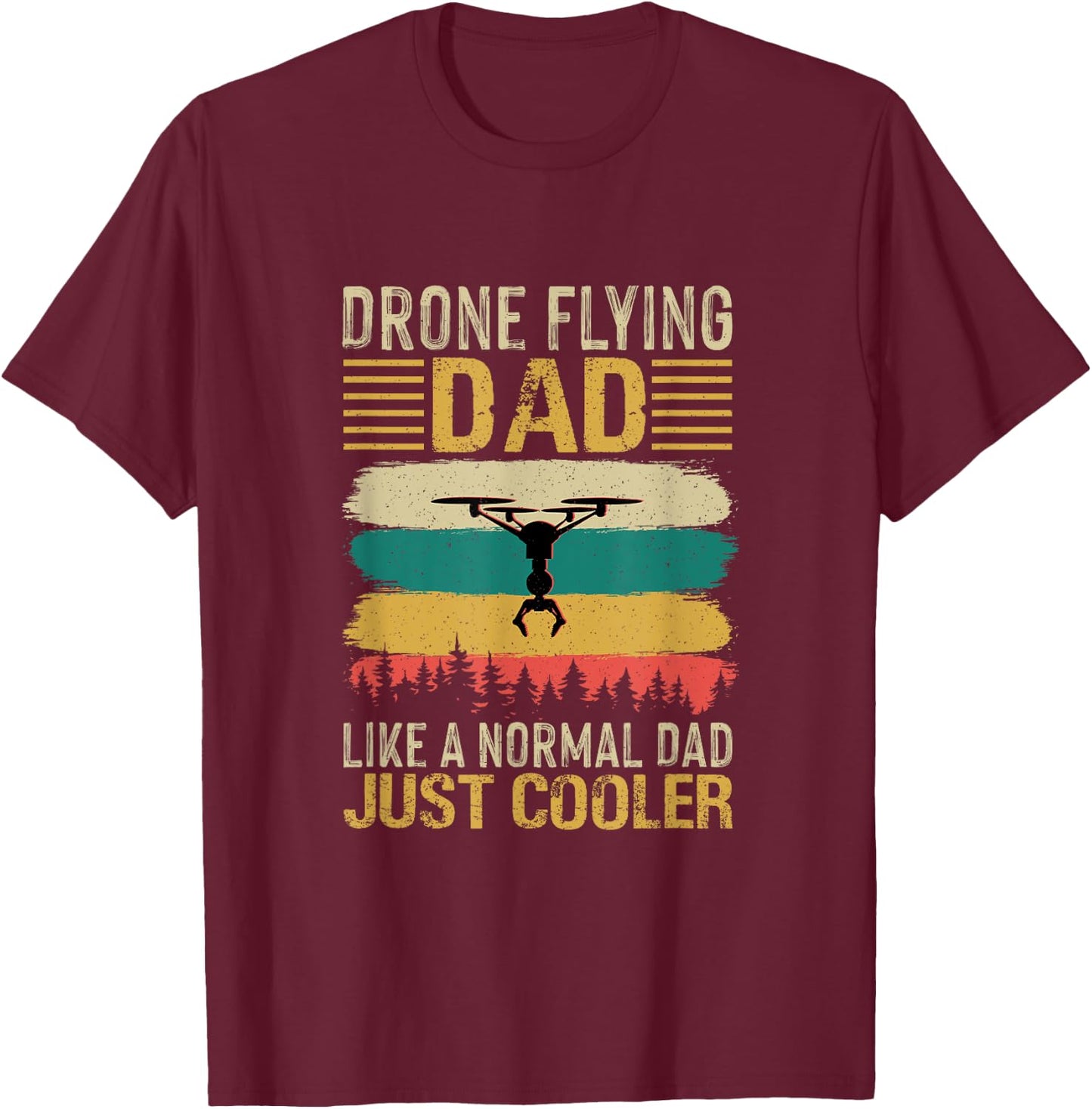 Funny Drone Pilot Design Women Drone Operator T-Shirt - T-Shirt | Maroon