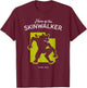 Home of the Skinwalker - Utah, USA Cryptid T-Shirt - T-Shirt | Maroon