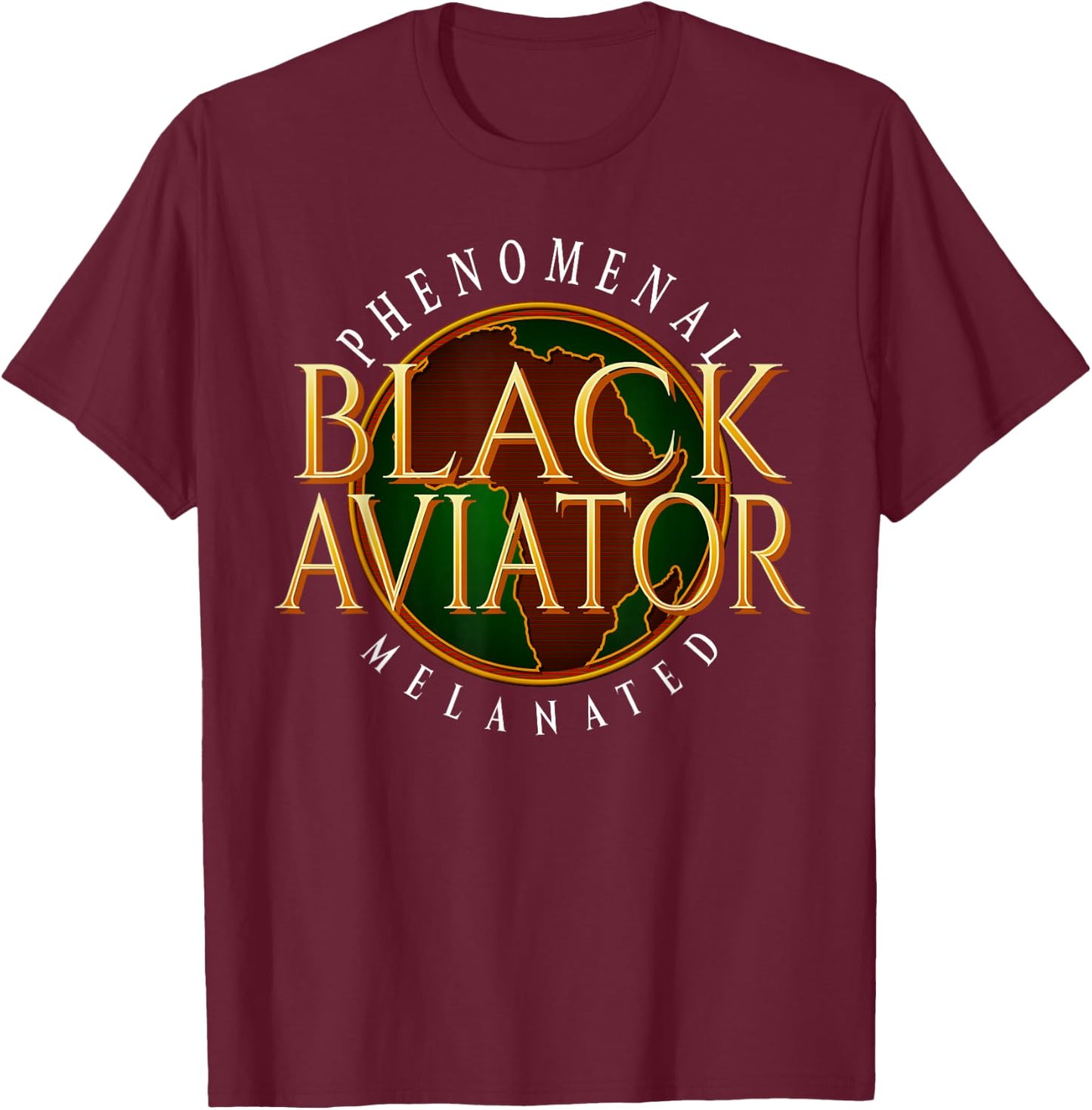 Tuskegee Black Airmen Squadron Military History T-Shirt - T-Shirt | Maroon
