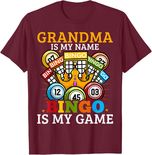 Bingo T-Shirt - T-Shirt | Maroon