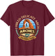 I Hiked Delicate Arch Arches National Park Hiker with Cougar T-Shirt - T-Shirt | Maroon