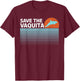 Save The Vaquita T-Shirt - T-Shirt | Maroon