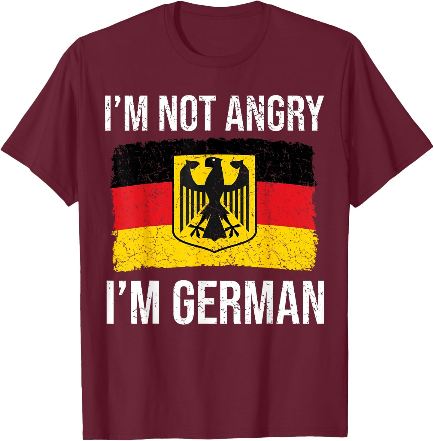 German Clothes American Oktoberfest Clothing Men Women T-Shirt - T-Shirt | Maroon