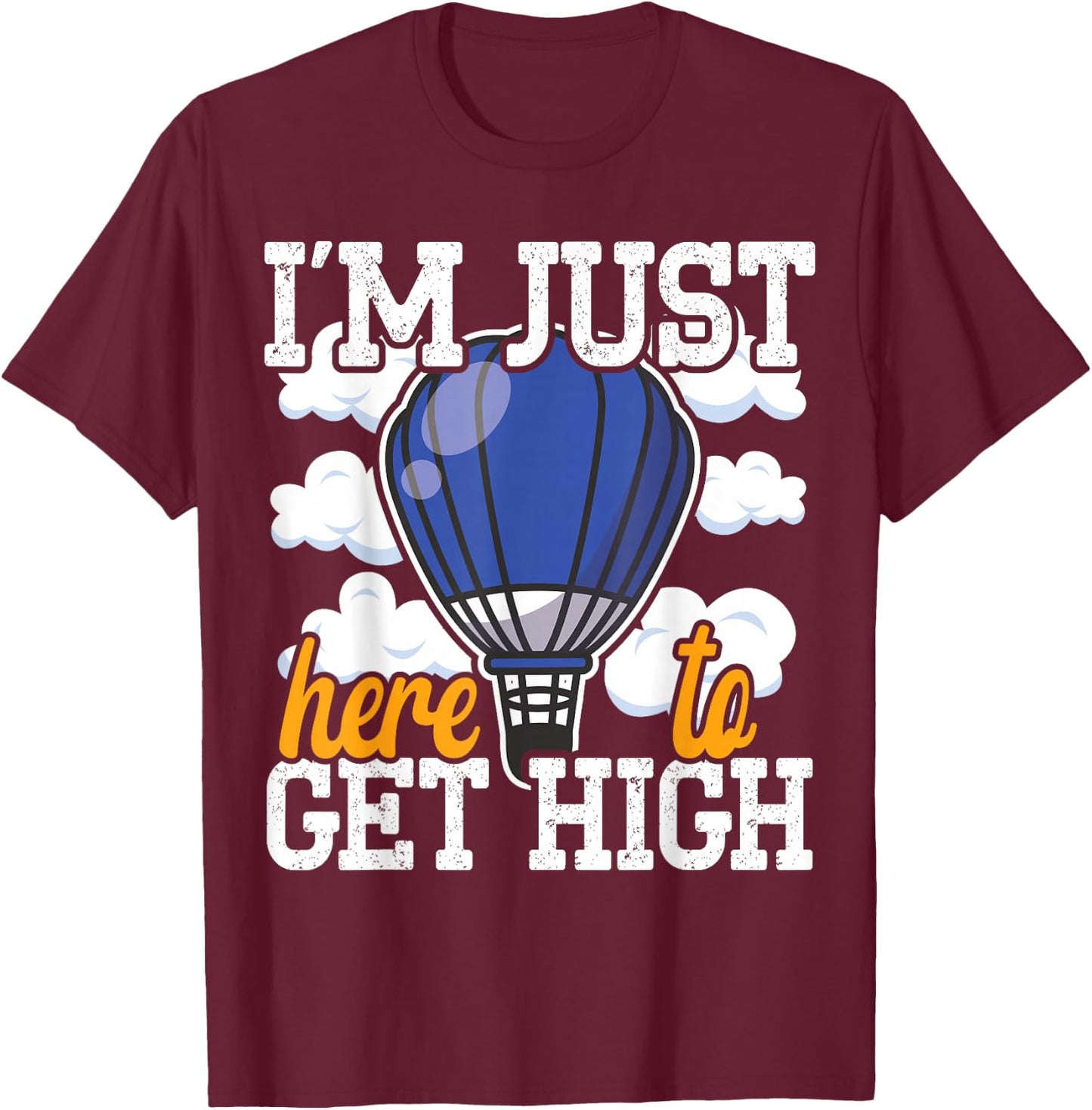 Hot Air Balloon Crew Ballooning Festival Hot Air Balloon T-Shirt - T-Shirt | Maroon