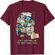 Cryptocurrency Talk - Broke Astronaut Hodling Vechain T-Shirt - T-Shirt | Maroon
