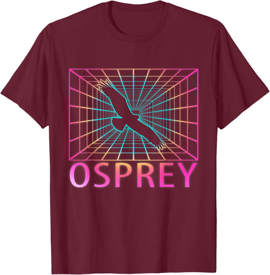 Osprey Bird Gift T-Shirt - T-Shirt | Maroon