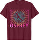 Osprey Bird Gift T-Shirt - T-Shirt | Maroon