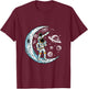 Astronaut Father And Son In Space T-Shirt - T-Shirt | Maroon