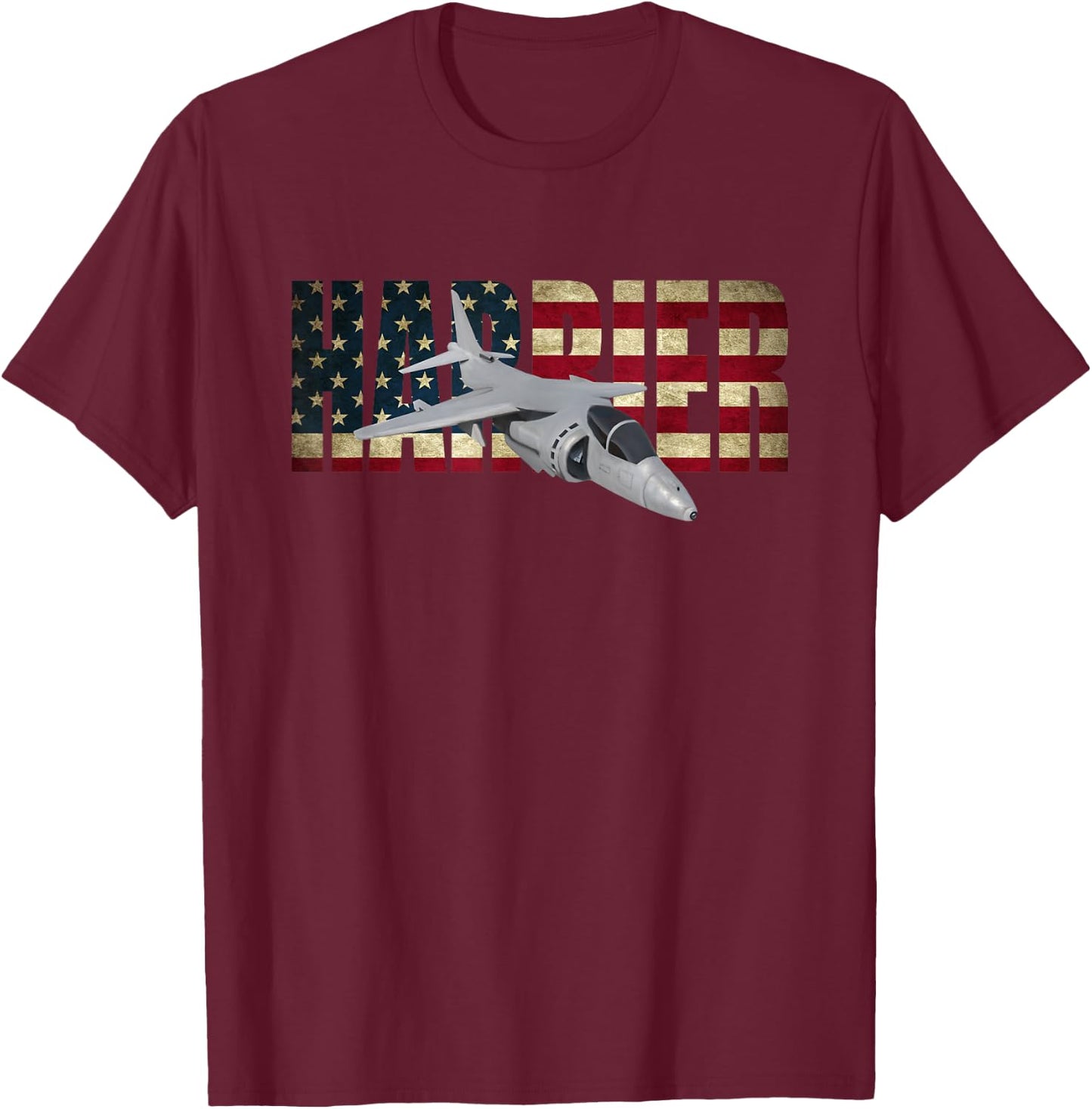 AV-8B Harrier II T-Shirt - T-Shirt | Maroon