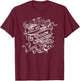 The Craft We are the Weirdos Mister T-Shirt - T-Shirt | Maroon