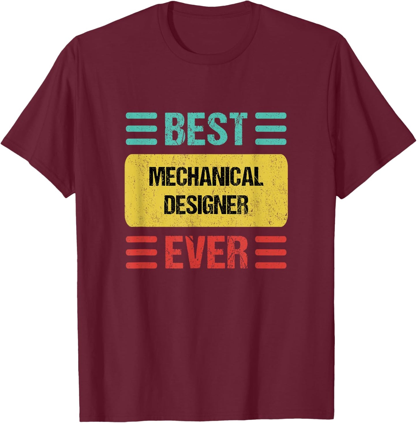 Mechanical Designer T-Shirt - T-Shirt | Maroon