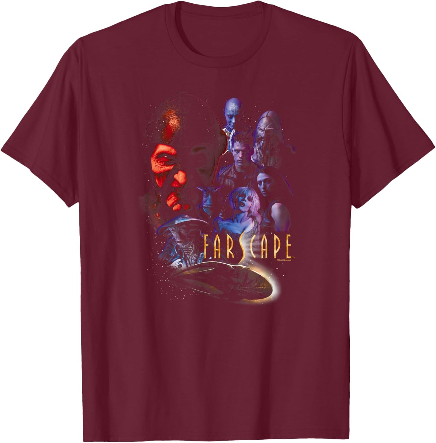 Farscape Criminally Epic T-Shirt - T-Shirt | Maroon