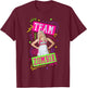 Disney Zombies Addison Team Zombies Poster T-Shirt - T-Shirt | Maroon