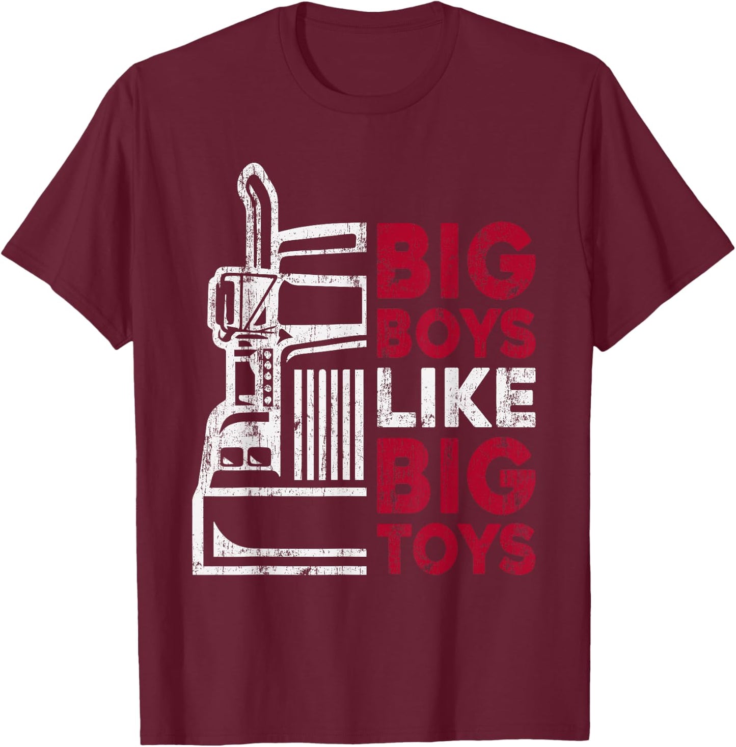 Truck Driver Humming Driver Truck Driver - Truck Driver T-Shirt - T-Shirt | Maroon