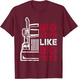 Truck Driver Humming Driver Truck Driver - Truck Driver T-Shirt - T-Shirt | Maroon