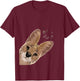 Funny Curious Serval T-Shirt - T-Shirt | Maroon