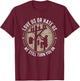 Love Us Or Hate Us We Still Turn You On Funny Linemen T-Shirt - T-Shirt | Maroon