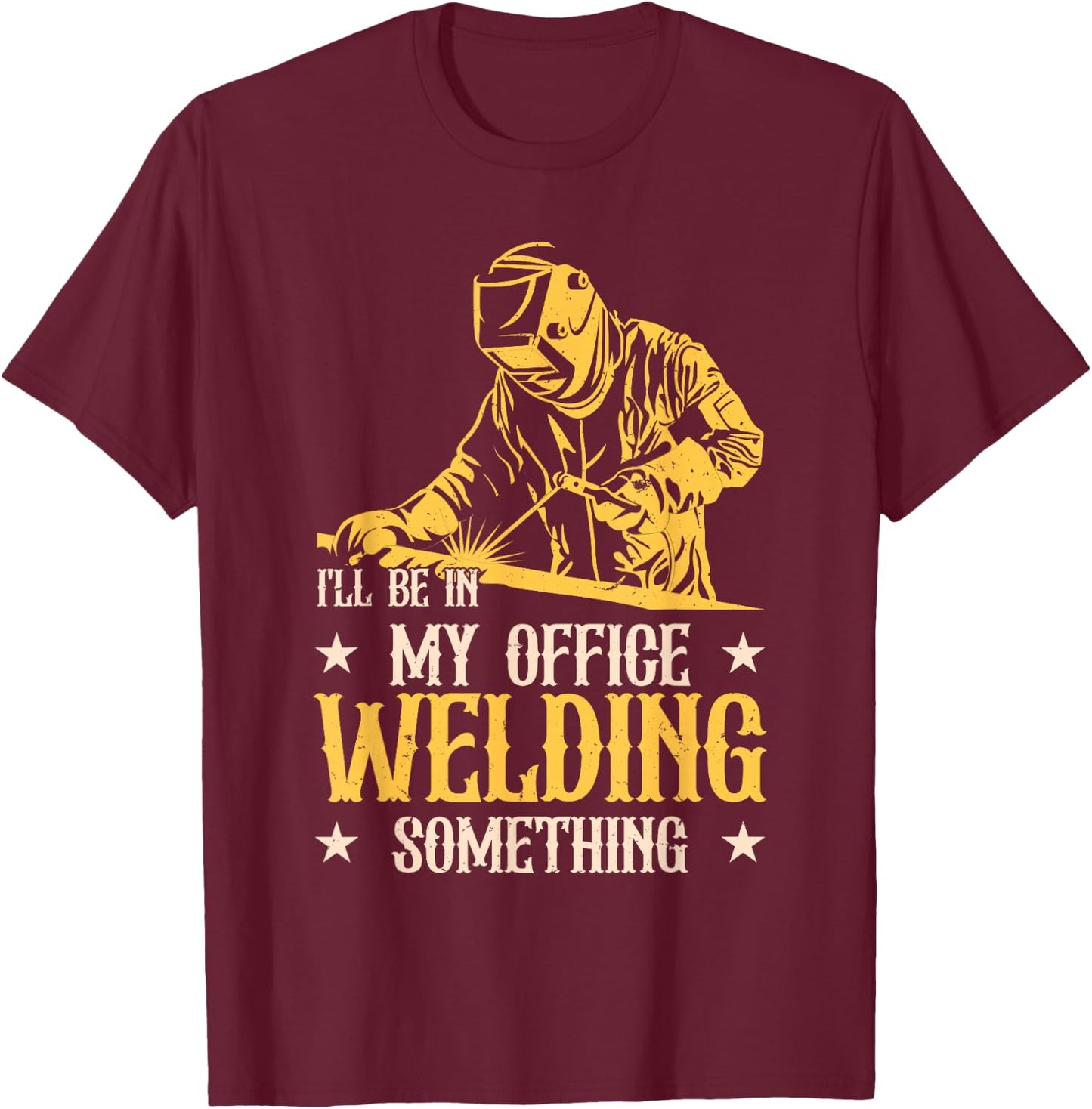 Weld Funny Welding Welder Blacksmith T-Shirt - T-Shirt | Maroon