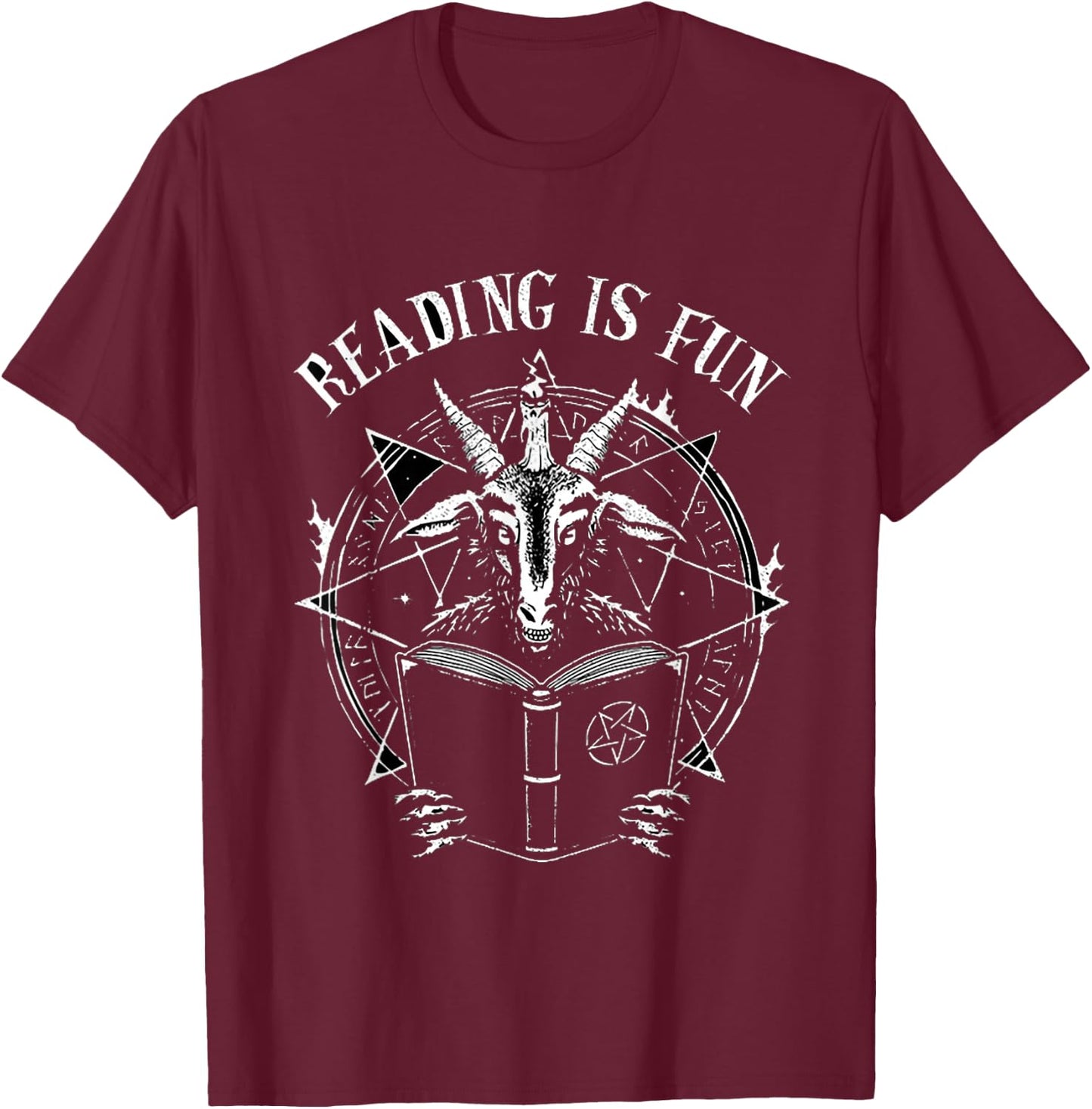 Reading Is Fun T-Shirt - T-Shirt | Maroon