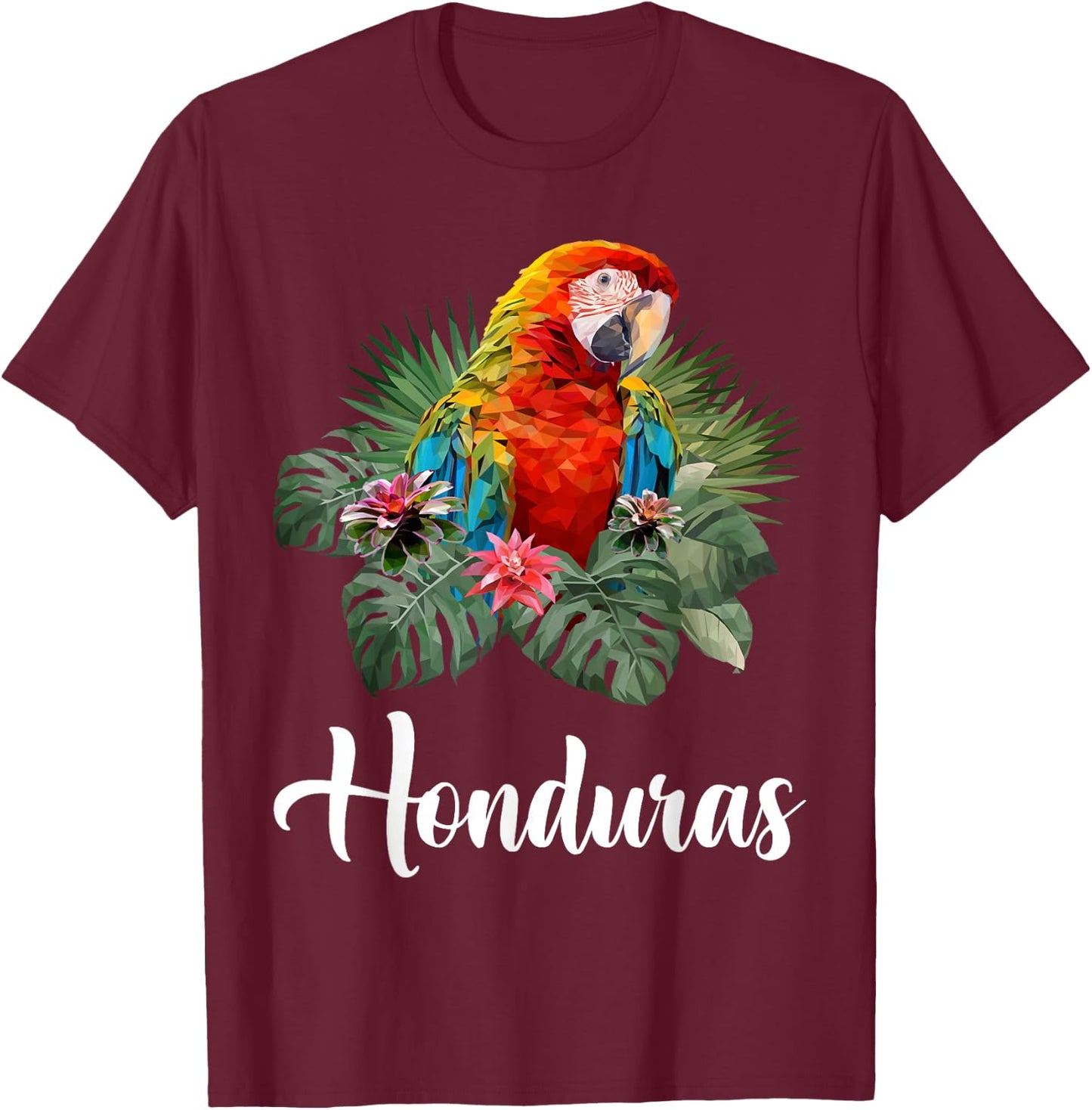 Honduran Flag And Honduras Men Women Kids T-Shirt - T-Shirt | Maroon