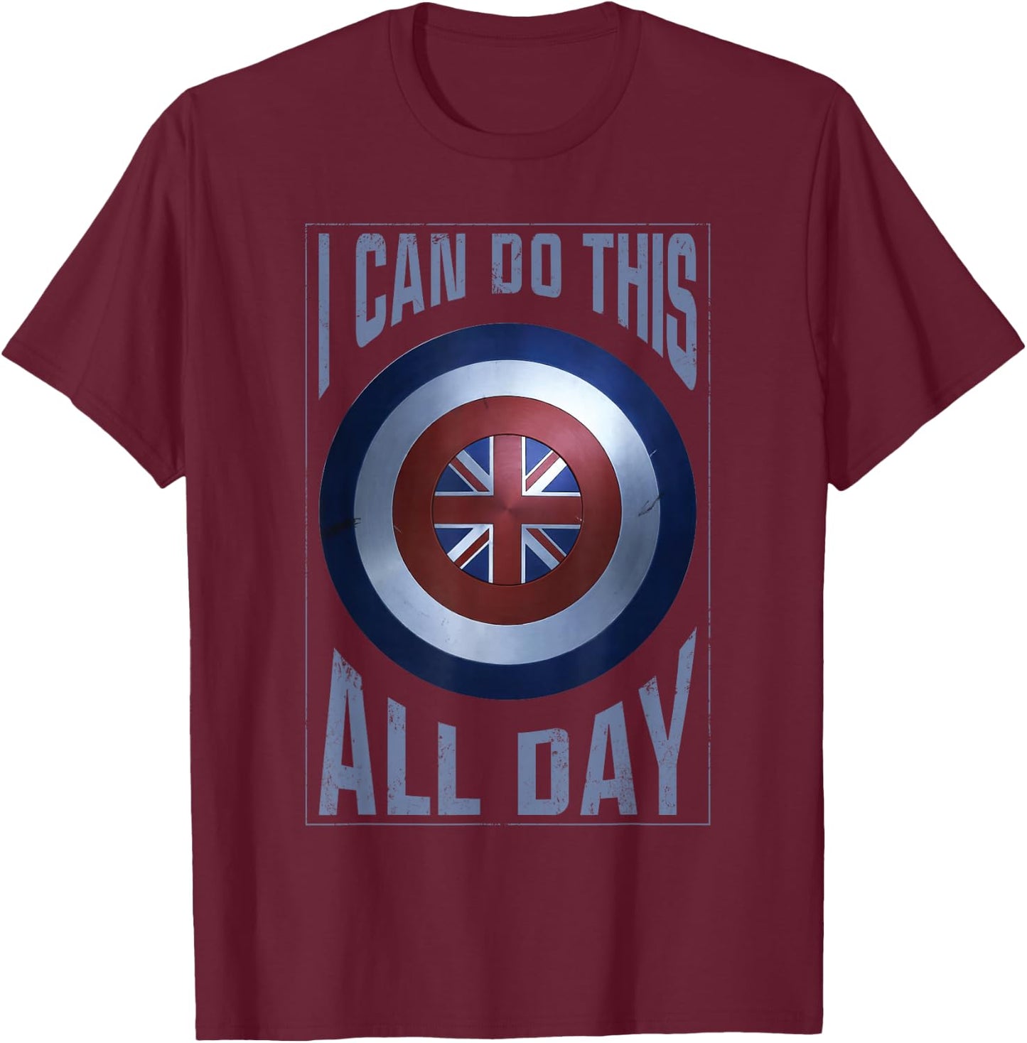 Marvel Doctor Strange Multiverse of Madness Captain Carter T-Shirt - T-Shirt | Maroon