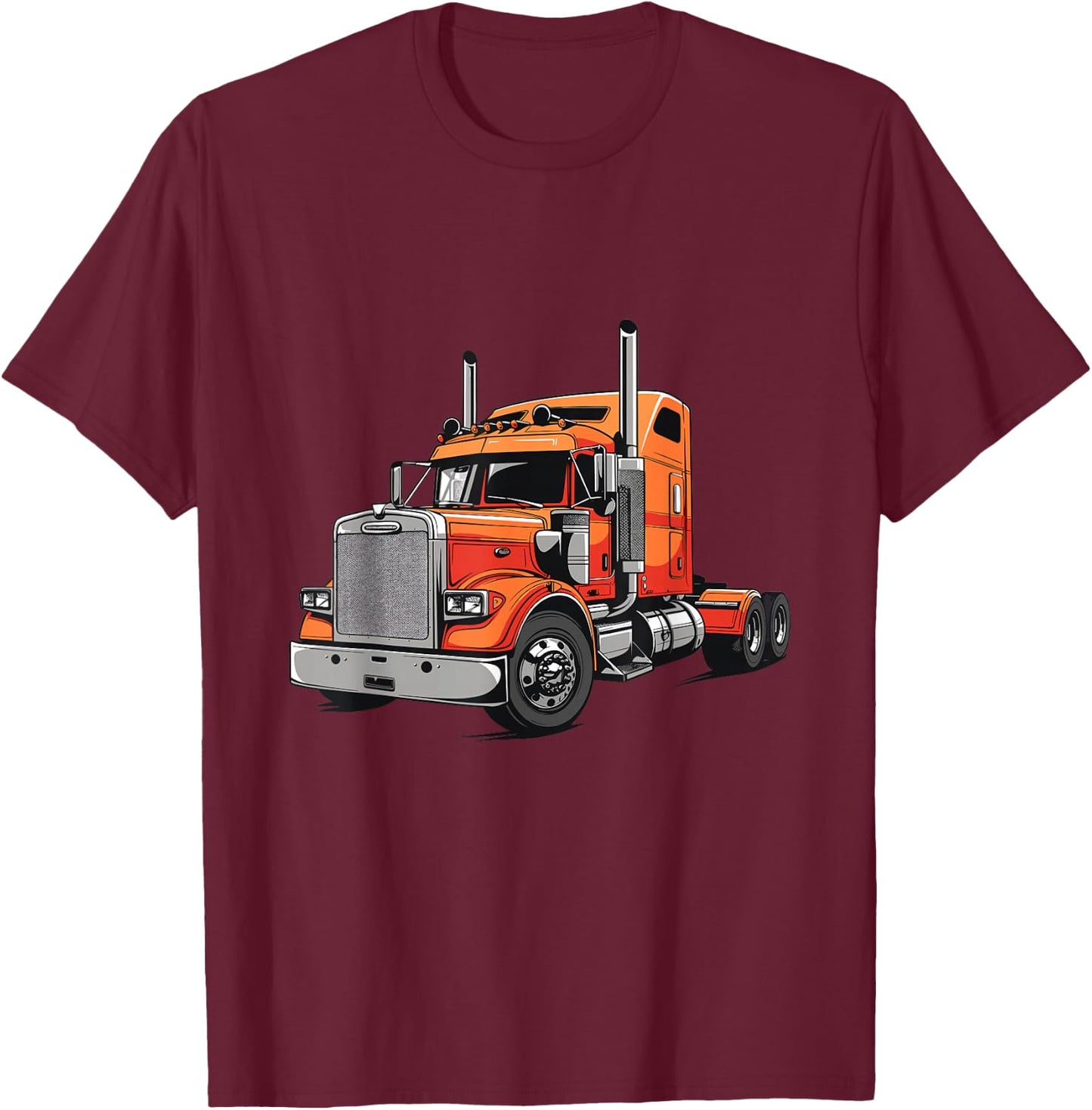 Truck driver T-Shirt - T-Shirt | Maroon
