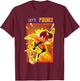 Miraculous Collection Rena Rouge Focus T-Shirt - T-Shirt | Maroon