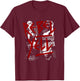 Billy Idol - Rebel Yell Tour Small T-Shirt - T-Shirt | Maroon