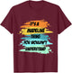 It's a MADELINE Thing Funny Novelty Custom Name T-Shirt - T-Shirt | Maroon