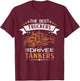 Tanker Gas Truck Tank Driver Gift Best Truckers T-Shirt - T-Shirt | Maroon