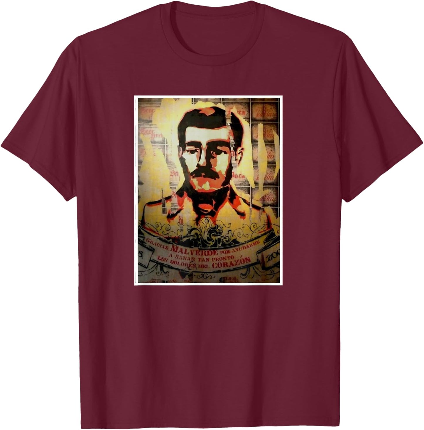 Saint of Thieves Sinaloa T-Shirt - T-Shirt | Maroon
