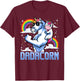 Dadacorn Shirts Dadicorn Daddycorn Gifts Unicorn Dad T-Shirt - T-Shirt | Maroon