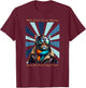 Cats Vintage Apparel Cat Pilot Mike Echo Oscar Whisky How Do You Copy , Small T-Shirt - T-Shirt | Maroon