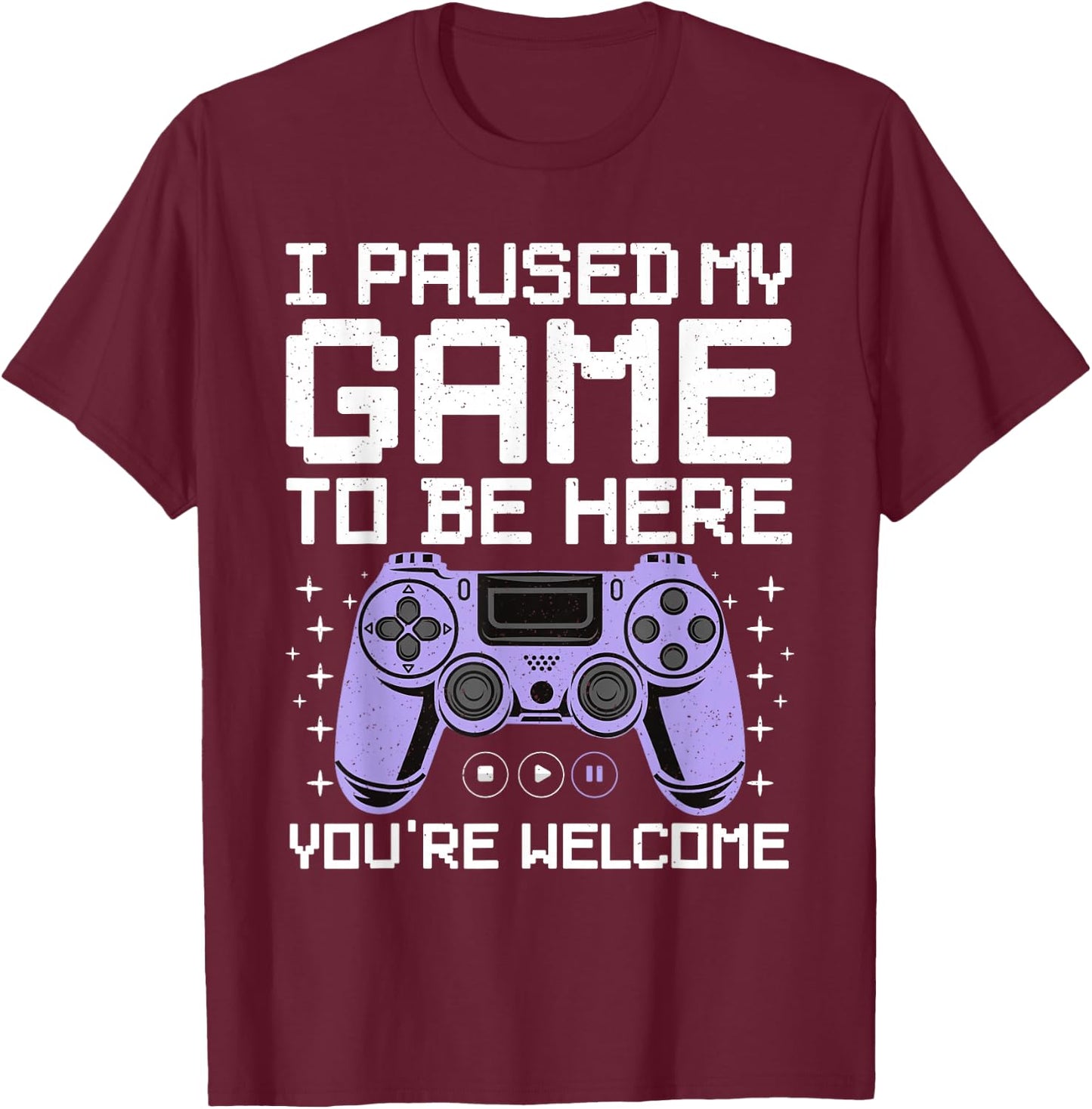 Cool Video Game Art Women Video Gamer Gaming Lover T-Shirt - T-Shirt | Maroon