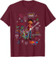 Disney and Pixar's Coco Miguel and Dante Seize Your Moment T-Shirt - T-Shirt | Maroon