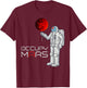 Occupy Mars Astronaut t shirt Kids, Boys, Men T-Shirt - T-Shirt | Maroon