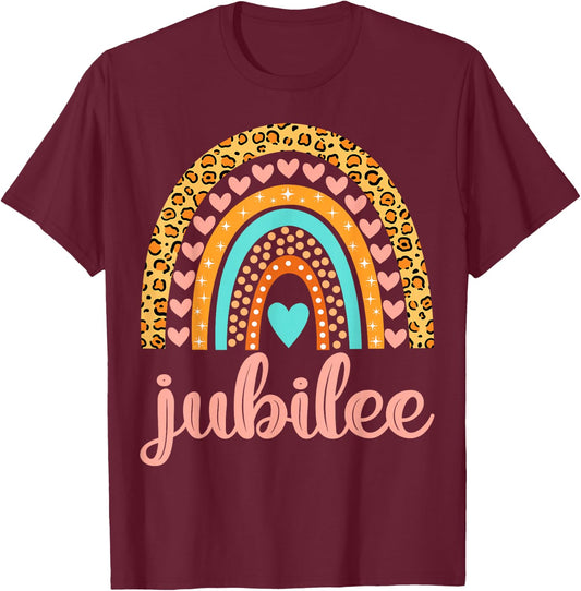 Jubilee Jubilee Name Birthday Shirt Gift T-Shirt - T-Shirt | Maroon