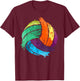 Funny Volleyball Art For Boys Girls Women Volleyball Players T-Shirt - T-Shirt | Maroon