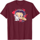 Betty Boop Puppy Love T-Shirt - T-Shirt | Maroon