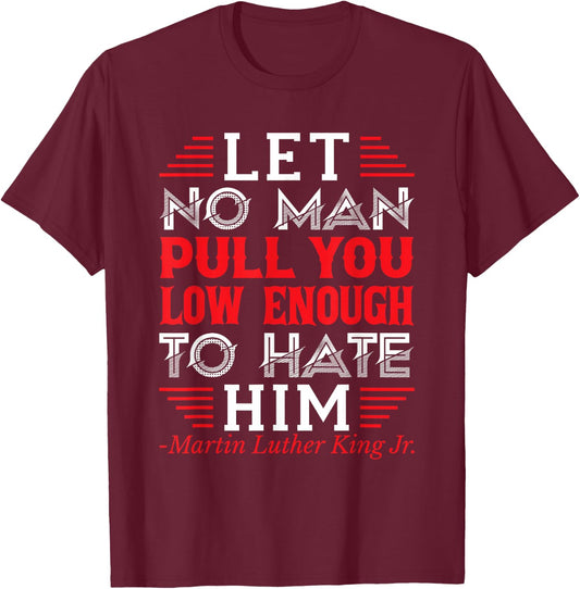Martin Luther King Jr. T-Shirt - T-Shirt | Maroon