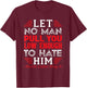 Martin Luther King Jr. T-Shirt - T-Shirt | Maroon